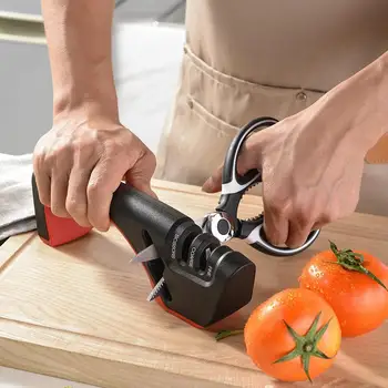 Bıçak Bileme Mutfak Bıçakları İçin El Çok fonksiyonlu Bileme Aracı kaymaz Taban Mutfak Bıçakları Aksesuarları ve Gadget