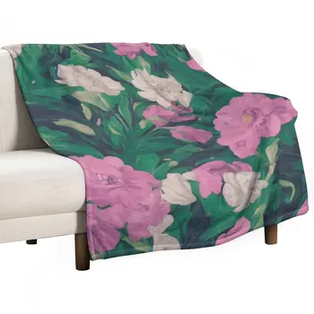Yeni bir garip çiçek - 2 Atmak Battaniye Yumuşak Battaniye yatak çarşafları Büyük Battaniye