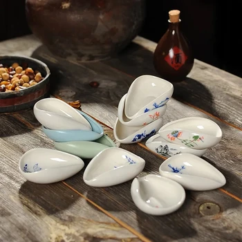 Kahve ve Çay Araçları Seramik Çay Kepçe Seramik Aksesuarları Çin Kung Fu çay seti