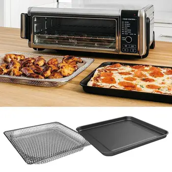 Hava Fritöz Sepeti Hava Fritöz Gömlekleri Kullanımlık Silikon Pişirme Tepsisi Hava Fritöz Gömlekleri Tost Makinesi, Soğutma pizza fırını Çift Sepet