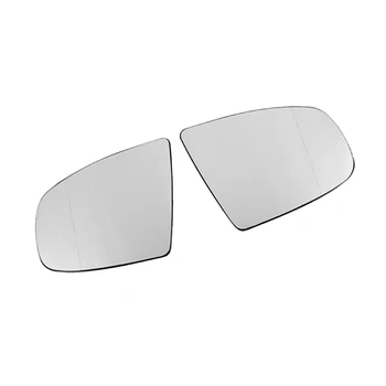 2X Sol Yan Dikiz Aynası Yan Ayna Cam ısıtmalı + ayar BMW X5 E70 2007-2013X6 E71 E72 2008-2014