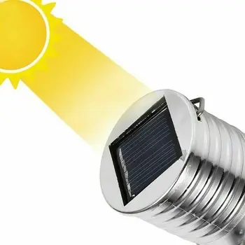 2 Adet Açık Su Geçirmez Asılı Güneş Enerjili LED ampuller Dekorasyon Fener Spot Taşınabilir Dönebilen Kamp Çadır Lambası