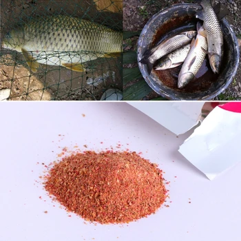 F1FD 40g Kan Solucan Lezzet Katkı Sazan Balıkçılık Besleyici Yem Boillie Yapma Malzemesi