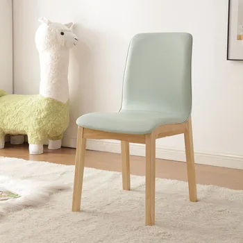 Tasarımcı Lüks Taht Sandalye Yemek Geri Ahşap Accent Benzersiz Sandalyeler Salon Tabure Sillas De Comedor dış mekan mobilyaları WKK30XP