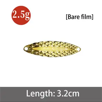 1~20 ADET 2.5 g 3.5 g 5g Kış Metal Aydınlık Spinner kaşık yem Bas Balıkçılık Wobblers Yapay Yem Mücadele Balıkçılık Spinner Cazibesi