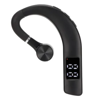 Bluetooth Kulaklık IPX5 Su Geçirmez Handsfree Gürültü İptal Tek Kulak Bluetooth Kulaklık Koşu Sürüş İçin İş