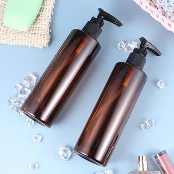 6 Adet Sıvı Temizle Seyahat Konteynerler pompa şişeleri Duş Şişeleri Konteynerler Doldurulabilir Şampuan Şişeleri