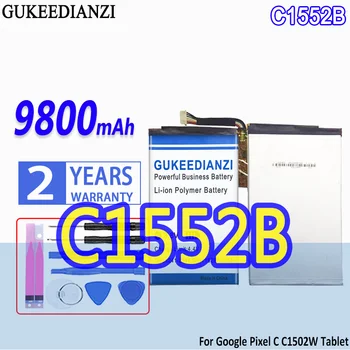 Yüksek Kapasiteli GUKEEDIANZI Pil C1552B 9800mAh Google Pixel C İçin C1502W Tablet Bateria