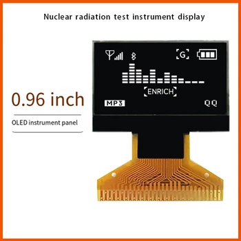 Nükleer Radyasyon Ekran Nükleer Radyasyon Test Cihazı Ekran 128X64 Ekran 0.96 İnç Test Cihazı Ekran