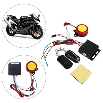 Evrensel Motosiklet Bisiklet Alarm Sistemi Scooter 315 MHz Anti-hırsızlık Güvenlik Alarm Moto Uzaktan Kumanda Motor Çalıştırma Alarme Moto