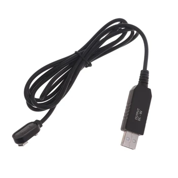 USB Güç ve Işıklı Endüstriyel Sınıf 9V Pil Şarj Kablosu