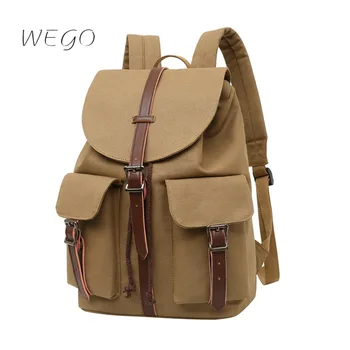 Retro Moda keten sırt çantası kadın Büyük kapasiteli Toka Çanta erkek Trend okul çantası seyahat sırt çantaları