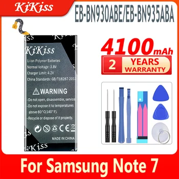 4100mAh EB-BN930ABE EB-BN935ABA Telefonu Pil İçin Samsung Galaxy Not 7 FE N935 N930 SM-N930F N930G N930V N930A N930T N930S