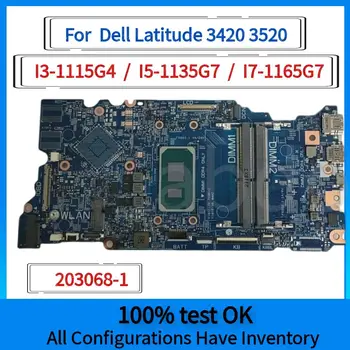 203068-1.Dell 3420 575 Laptop Anakart Enlem.Ile ı3-1115g4, ı5-1135g7, I7-1165G7 CPU, %100 % test TAMAM