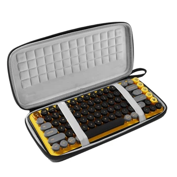 Klavye sert çanta saklama çantası logitech POP TUŞLARI kablosuz bluetooth uyumlu Klavye Toz Geçirmez Koruyucu Basit Yeni