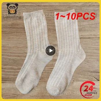 1~10 ADET Lawadka 0-5Years 5 çift / grup Bahar Sonbahar Bebek Kız Erkek Çorap Pamuk Yumuşak çocuk Çorap Kore Tarzı Çorap