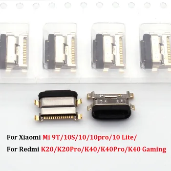 2/5/10 adet USB Şarj Portu Dock Bağlantısı için Xiaomi Mi 9T / 10S / 10/10pro/ 10 Lite/Redmi K20/K20Pro/K40/K40Pro / K40 Oyun