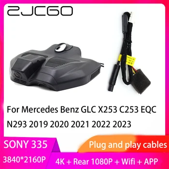 ZJCGO Tak ve Çalıştır DVR Dash kamera UHD 4K 2160P Video Kaydedici Mercedes Benz GLC için X253 C253 EQC N293 2019 2020 2021 2022 2023