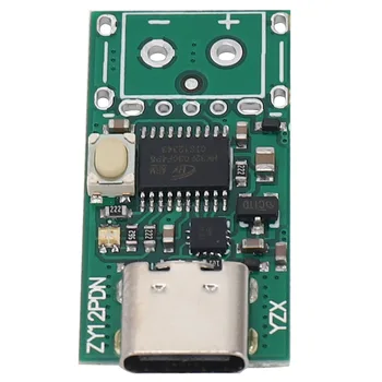 USB-C PD2. 0/3. 0 DC Dönüştürücü Güç Kaynağı Modülü Yem Hızlı Şarj Tetik Anket Yoklama Dedektörü Test Cihazı (ZY12PDN)
