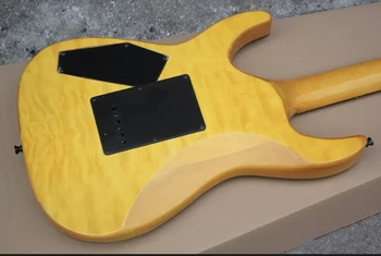 Klasik ESP Elektro Gitar, Çift Vibrato Sistemi, Sarı