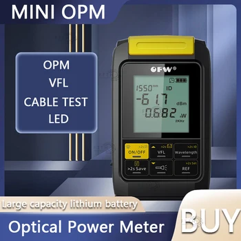 Mini 4 1 Çok Fonksiyonlu Optik Güç Ölçer Görsel Hata Bulucu Ağ Kablosu Testi Fiber Optik Test Cihazı OPM 5KM 20KM 30KM VFL