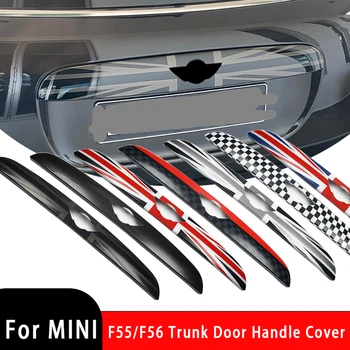 Araba Arka Bagaj Kapağı kulp kılıfı Sticker Trim Kalıplama Koruyucu Dekor Mini Cooper İçin F55 F56 Araba Aksesuarları