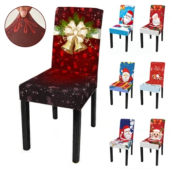 Noel Çıkarılabilir klozet kapağı Elastik Sandalye Slipcover Kılıf Streç Kapakları Yemek Odası Renkli sandalye kılıfı s Mutfak Ev Dekor
