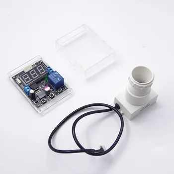 Küçük açılı Ultrasonik Değişen Modül Ekranlı Mesafe Ayarlanabilir Mesafe Röle Çıkışı Entegre Sensör