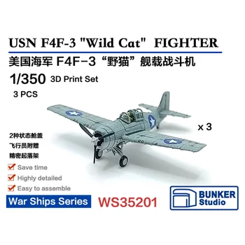 BUNKER WS35201 1/350 ölçekli USN F4F-3 