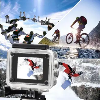 Sualtı Kamera Yedi Şık Ve Popüler Renkler Lcd Ekran Boyutu 2.0 Yüzme Ve Su Sporları Dalış Kamera Hd Su Geçirmez