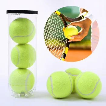 Tenis yüksek elastik aşınmaya dayanıklı oyun eğitimi yün kauçuk tenis mühürlü basınçlı konserve spor ürünleri iyi sıçrama ile