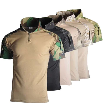 t Shirt T-shirt Av Kıyafetleri Airsoft Ordu Taktik Gömlek Askeri Camo Erkek Giyim Tee Gömlek Paintball Giyim Kazak