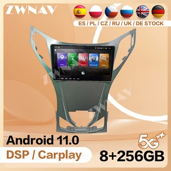 258G Carplay Radyo hyundai için alıcı Azera 2014 2015 Android 12 Oyuncu Video GPS Kafa Ünitesi Ses Stereo Araba Aksesuarı Tamir