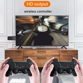 M8 Retro Oyun Konsolu 4K 60fps HDMI Çıkışı Düşük Gecikme TV Oyun Çubuğu Çift Kolu Taşınabilir ev oyunu Konsolu PS1 Dropshipping