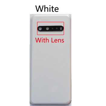 Yeni LG V60 ThinQ 5G Konut Kapı Pil Kapağı arka kapak Arka Kasa Şasi Kabuk LM-V600, A001LG Kamera Lens İle