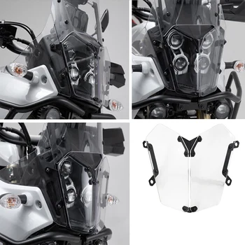 Yamaha Tenere 700 Motosiklet Modifikasyon Aksesuar Far Koruma Akrilik Güçlendirme Dekoratif Koruyucu Kabuk