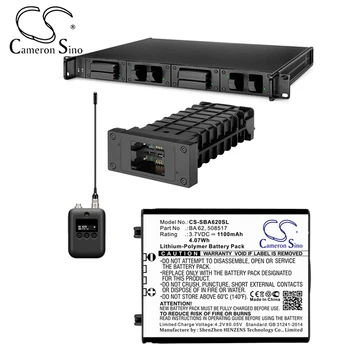 Cameron Çin Kablosuz Kulaklık Pil Sennheiser serisi İçin SK 6212 LM 6062 L6000 SK 6212 bodypack kablosuz verici