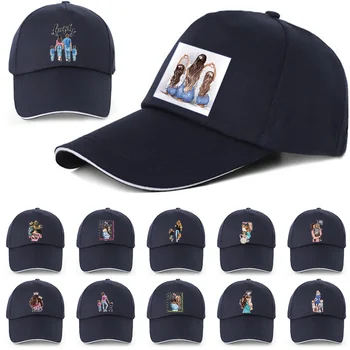 Erkek ve kadın Beyzbol Kapaklar Ayarlanabilir Rahat Anne Desen Baskılı York Amerikan Pamuk güneş şapkaları Unisex Düz Renk Vizör Şapkalar