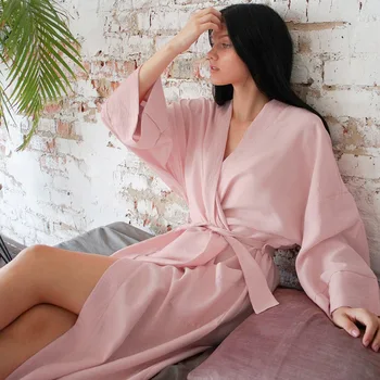 Sonbahar Kış Yeni Pijama Kadınlar İçin Seksi Hırka Uzun Kollu Gecelik Cep Gevşek Bornoz bayan Ev Gece Kıyafetleri