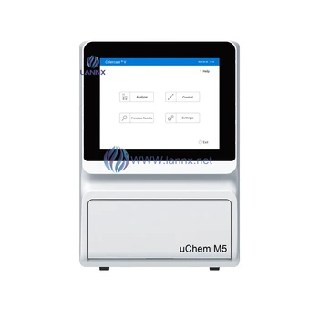 LANNX uChem M5 Mükemmel Kalite Otomatik Biyokimyasal analiz cihazı Klinik Analitik Aletler Tam Otomatik Kimya Analizörü