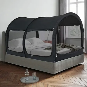 Alvantor Pop up Taşınabilir Gizlilik Alanı Uyku Çadırı Yatak Çadırı İkiz Boyutu