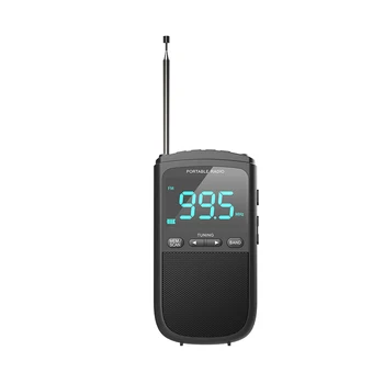 Yüksek Hacimli FM AM Radyo ile Taşınabilir Mini Dijital Radyo