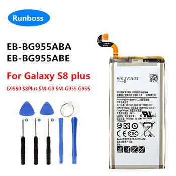Orijinal EB-BG955ABA EB-BG955ABE 3500mAh Pil Samsung Galaxy S8 artı G9550 S8Plus SM-G9 SM-G955 G955 Yedek Pil