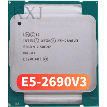 Kullanılan Xeon E5 2690 V3 İşlemci SR1XN 2.6 Ghz 12 Çekirdekli 30 MB Soket LGA 2011-3 Xeon CPU E5-2690V3