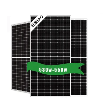 Tek PERC pil fabrika fiyat 400W 450W 500W 600W güneş verimli fotovoltaik panel güneş panelı monokristal silikon