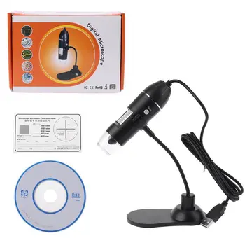 Dijital USB Mikroskop 1000X Büyüteç Taşınabilir Endoskop Mikroskop Standı ile