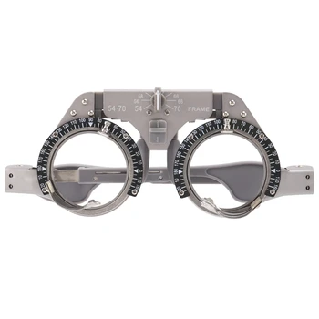 Ayarlanabilir optik lens deneme gözlüğü Optik Deneme Lens Çerçevesi Pd 54-70Mm Titanyum Optik Deneme Göz Optometri Lens Çerçevesi Test Gözlükçü