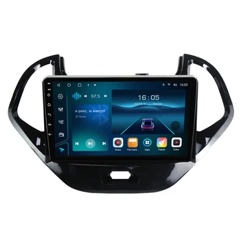 DamaoTek Android 12.0 Tam Dokunmatik Multimedya Araba Navigasyon GPS Oynatıcı Ford Figo 2015 - 2018 İçin CarPlay Otomatik Yükseltme WiFi 4G