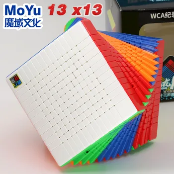 MoYu MeiLong 13x13x13 Sihirli Küp 13x13 Bulmaca Profesyonel Eğitici Migical Cubo Magicos Stickerless головоломка Büküm Oyuncaklar