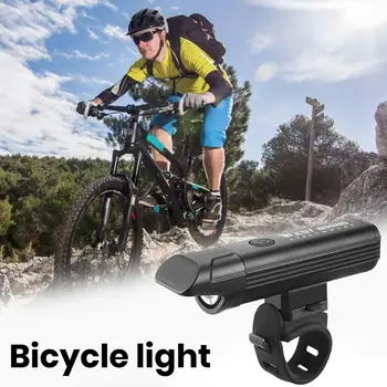 Bisiklet ışık far bisiklet gidon ön lamba MTB yol bisiklet USB şarj edilebilir el feneri güvenlik kuyruk lambası